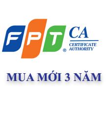 Dịch vụ chữ ký số FPT-CA_Đăng ký mới 3 năm