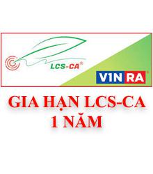 GIA HẠN CHỮ KÝ SỐ LCS-CA 1 NĂM