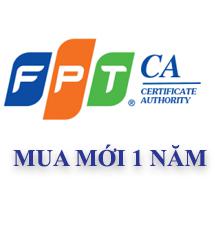 Dịch vụ chữ ký số FPT-CA_Đăng ký mới 1 năm