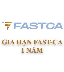 GIA HẠN CHỮ KÝ SỐ FAST-CA 1 NĂM