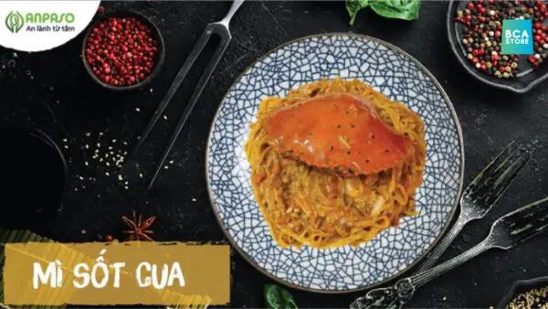 Mì Củ Nghệ Sốt Cua